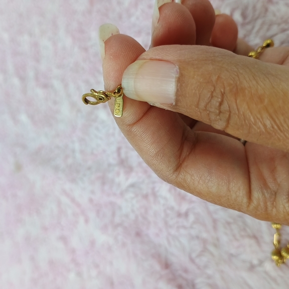 Monet Gold Rope Necklace Timeless Design - Picture 9 of 9